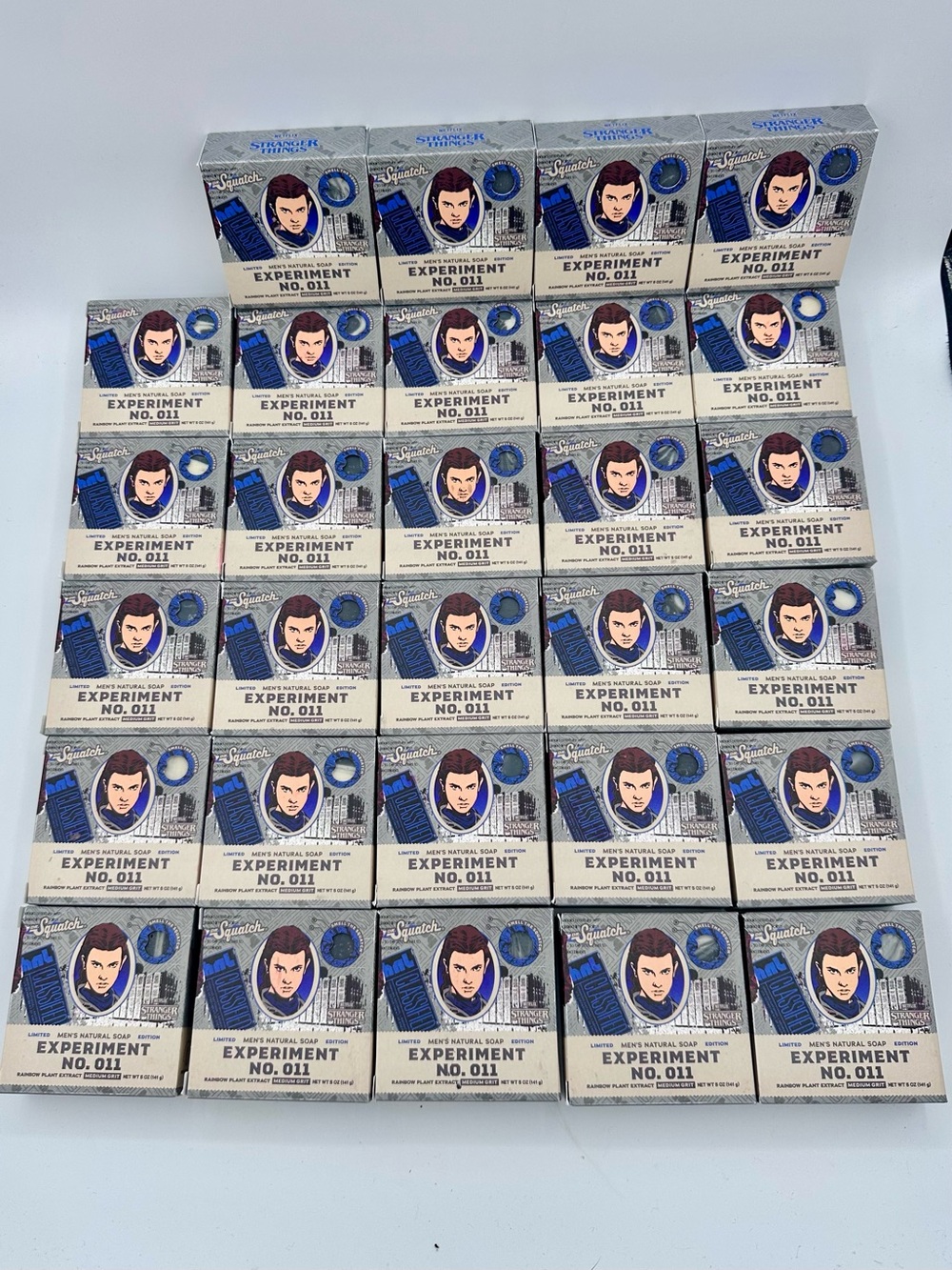 Dr Squatch X Stranger Things Experiment No 011 Soap LOT OF 29